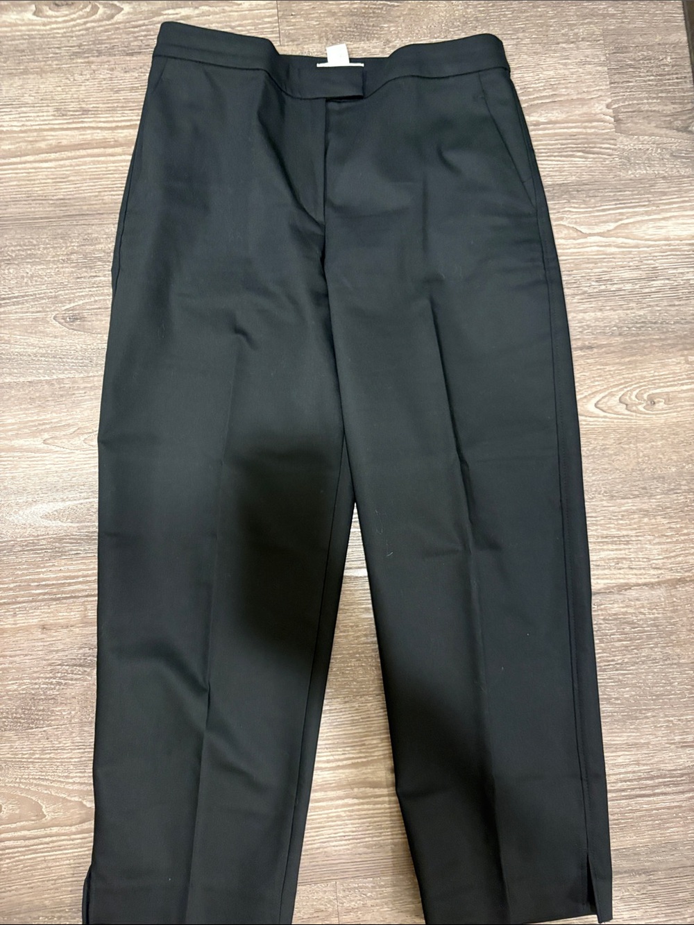 H&M Black Cropped Tailored Women's Pants